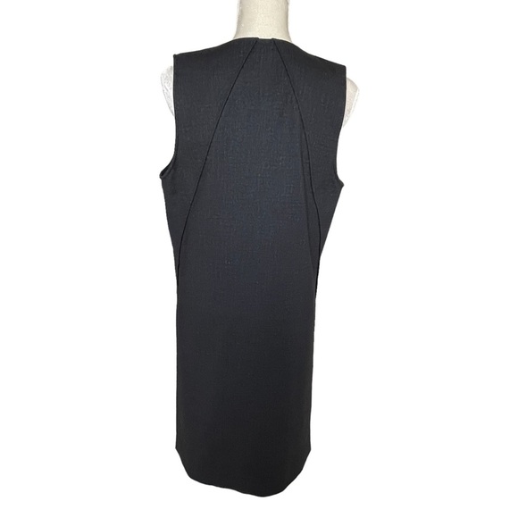 Cabi Women’s Drafting Charcoal Grey Vest Size S Step Hem Side Slits Lagenlook - Picture 9 of 13